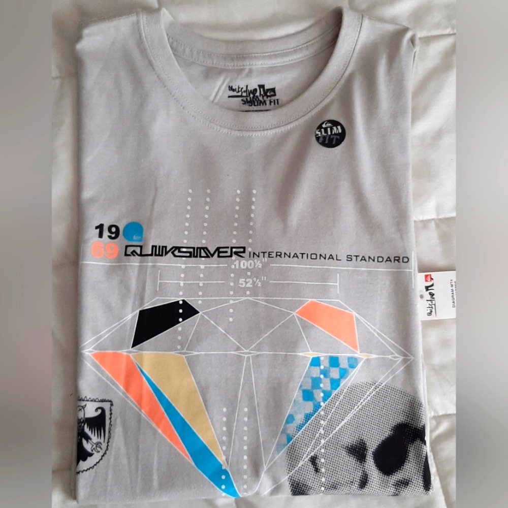 Quiksilver Diagram-Mt 4 T-Shirt *NWT*